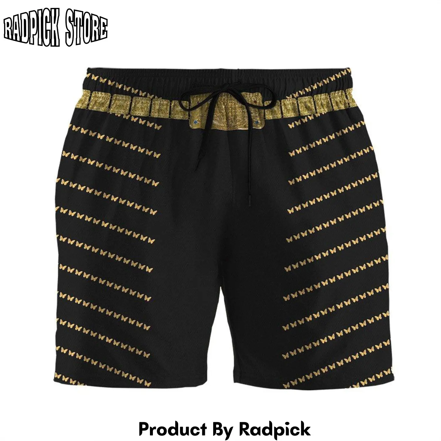 Radpick 3d elv prl custom beach shorts swim trunks rp631540